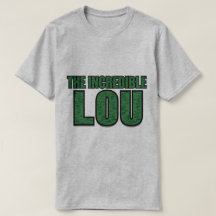Lou Incroyable - Typographie à motif de brique ver