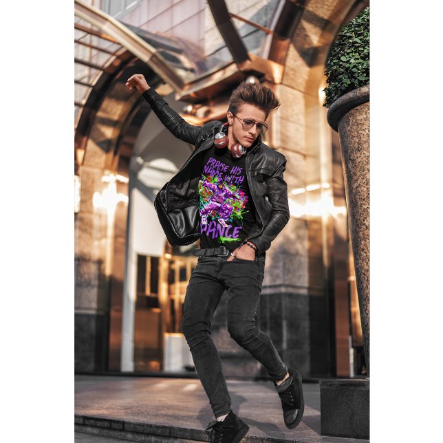 T-shirt Louez Son Nom Avec La Danse La Foi Chrétienne (Créateur téléchargé)