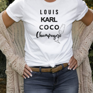 T-shirt Louis Coco Champagne Déclaration