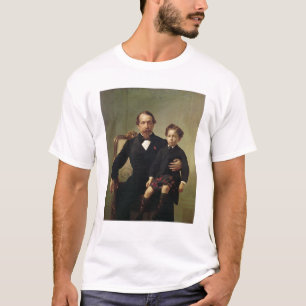 T-shirt Louis-Napoléon Bonaparte d'empereur et son fils