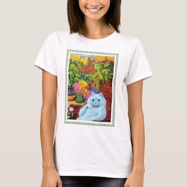 T-shirt Louis Wain - le chat anthropomorphe (Devant)