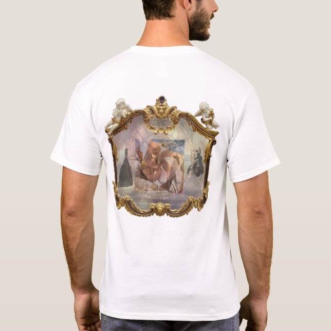 T-shirt Louis XVI et Marie Antoinette SPARKLE Mirror 4 (Dos)