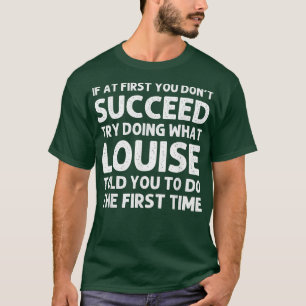 T-shirt LOUISE Nom Personnalisé Anniversaire Funny Christm