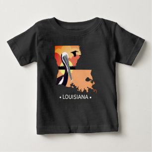 T-shirt Louisiana Baby