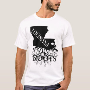T-shirt Louisiana State Roots, Chemise femme ou homme