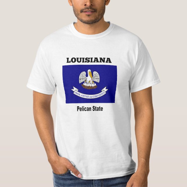 T-shirt Louisiane, État du Pélican (Devant)