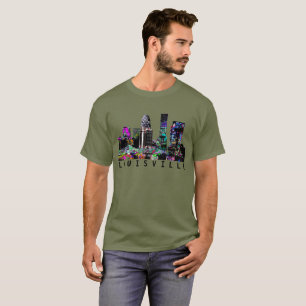 T-shirt Louisville, Kentucky en graffiti