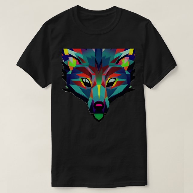 T-shirt loup (Design devant)