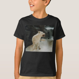 T-shirt Loup blanc