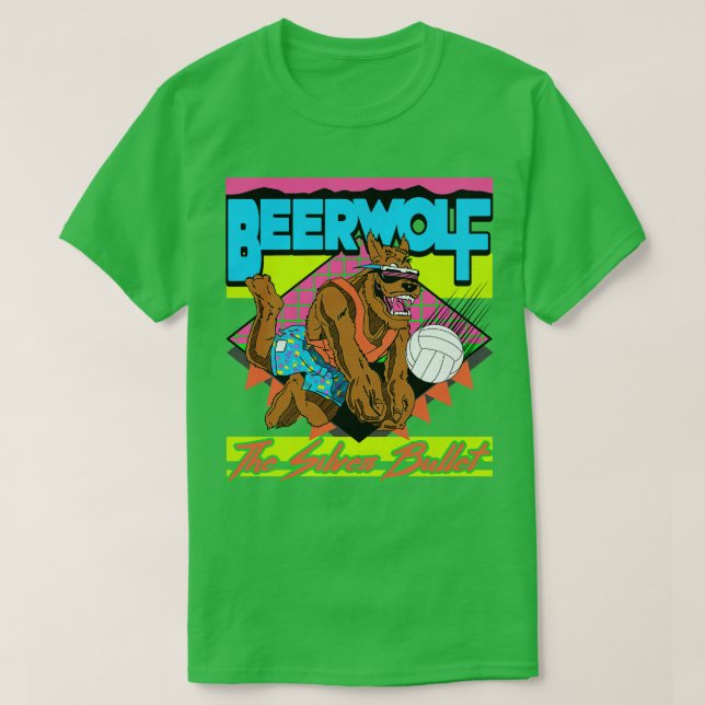 T-shirt Loup de bière (Design devant)