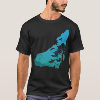 T-shirt Loup de bois 1