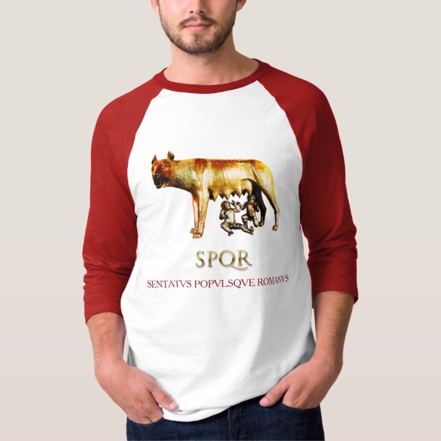 T-shirt Loup de Capitoline (Devant)
