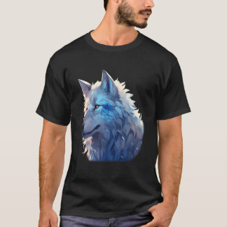T-shirt Loup De Chien Sauvage Et Ancêtre De Chien De Canne