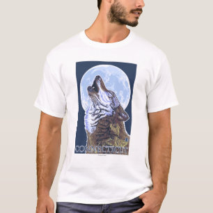 T-shirt Loup de ConnecticutHowling