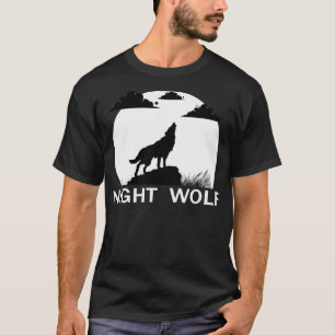 T-shirt Loup de nuit