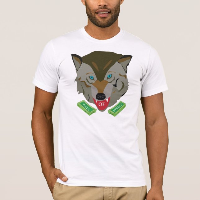T-shirt Loup de Wallstreet (Devant)