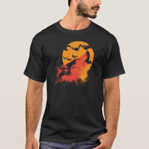 T-shirt Loup d'hurlement