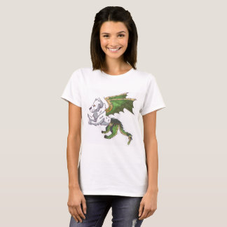 T-shirt Loup d'imaginaire par la queue de Wolven