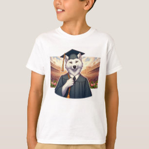 T-shirt Loup diplômé