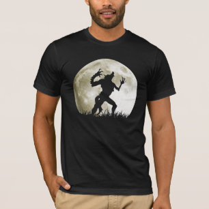 T-shirt Loup-garou à la Pleine lune - Halloween frais