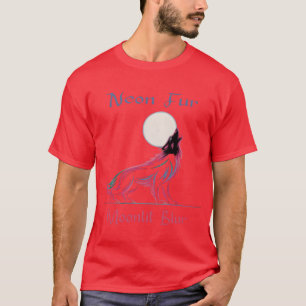 T-shirt Loup-garou néon drôle