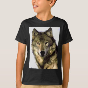 T-shirt Loup gris