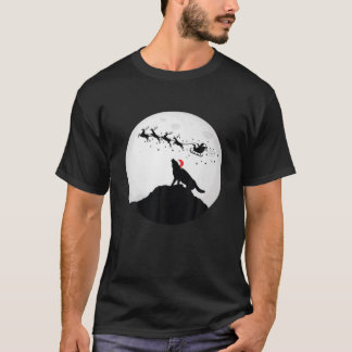 T-shirt Loup Noël S Père Noël Loups Pyjama