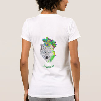 T-Shirt loup sans peur