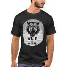 Loup sauvage de la nature