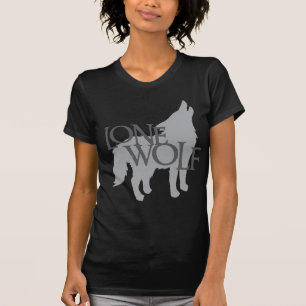 T-SHIRT LOUP SOLITAIRE