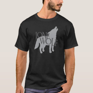 T-SHIRT LOUP SOLITAIRE