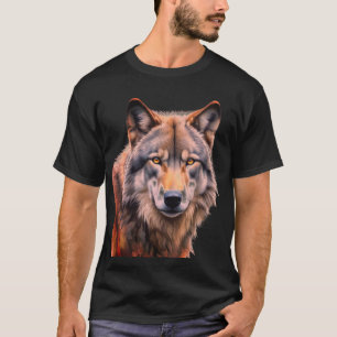 T-shirt Loup solitaire masculin de Sigma