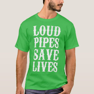 T-shirt Loupe sauve des vies Motorcycle Bikers Hommes