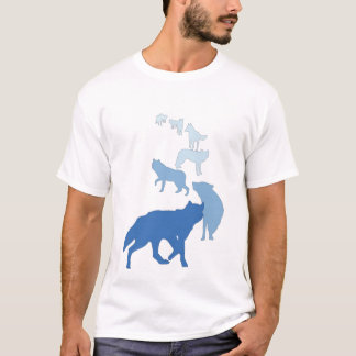 T-shirt Loups
