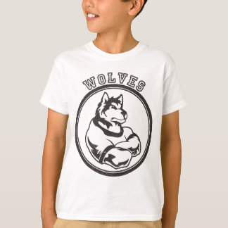 T-shirt Loups ou mascotte de loup