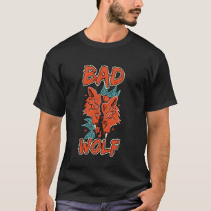 T-shirt Loups rouges Mauvais loup Idéal pour les passionn