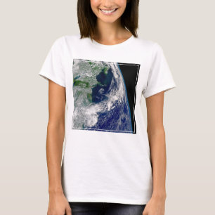 T-shirt L'Ouragan Frances Sur Une Terre Partielle.