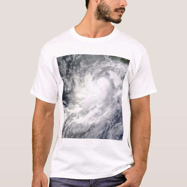 T-shirt L'ouragan Frank au Mexique (Devant)