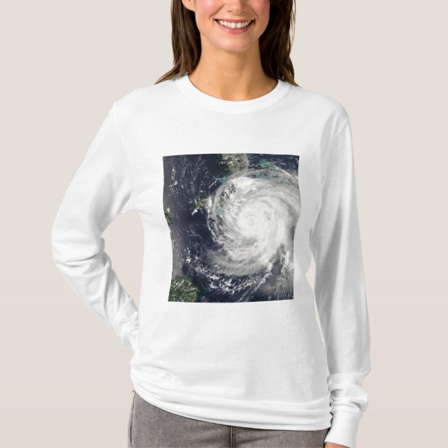 T-shirt L'ouragan Ike sur Cuba, la Jamaïque et le Baham (Devant)