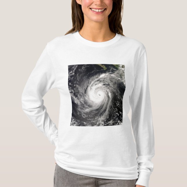 T-shirt L'ouragan Norbert au Mexique (Devant)