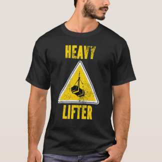 T-shirt Lourd Ascenseur Salle De Sport Powerliflifting Bod