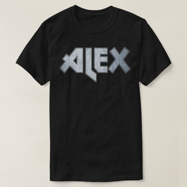 T-shirt Lourd métal Alex (Design devant)