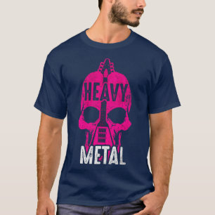 T-shirt Lourde musique métallique 13
