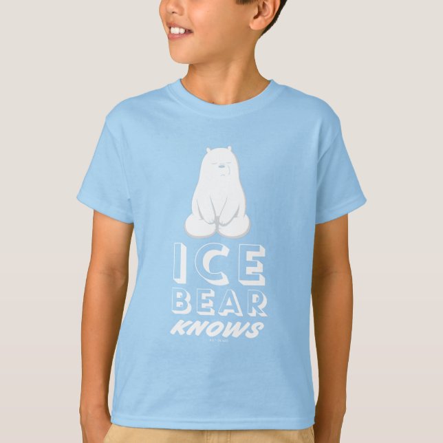 T-shirt L'Ours De Glace Connaît (Devant)