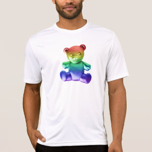 T-shirt L'ours en peluche en métal brossé SlipperyJoe's dé