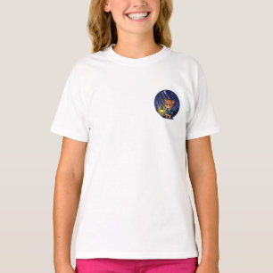 T-shirt L'Ours Starlight Lanterne Nuit Chemin Enfants