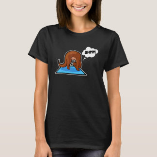 T-shirt Loutre de poisson Yoga Poses Sport Gymnastique Ohm