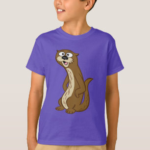 T-shirt Loutre de Rick   Reggie de garde forestière