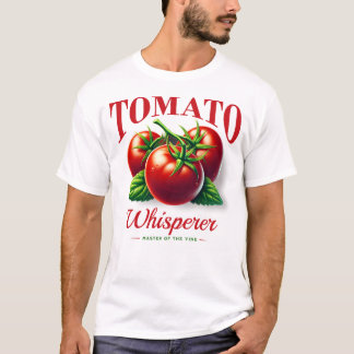 T-shirt Louvain de jardin biologique de tomate Whisperer