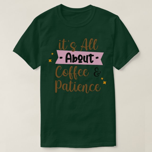 T-shirt Louveur de café (Design devant)